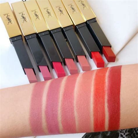 ysl rouge pur couture mat swatches 202|ysl beauty pur.